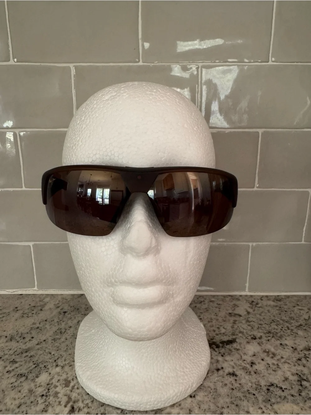 MAUI JIM Polarized Sunglasses MJ 523 26M Switchbacks Rootbeer Brown HCL Bronze